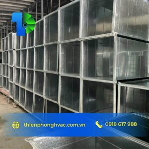 sản xuất ông gió vuông tại Thiên phong