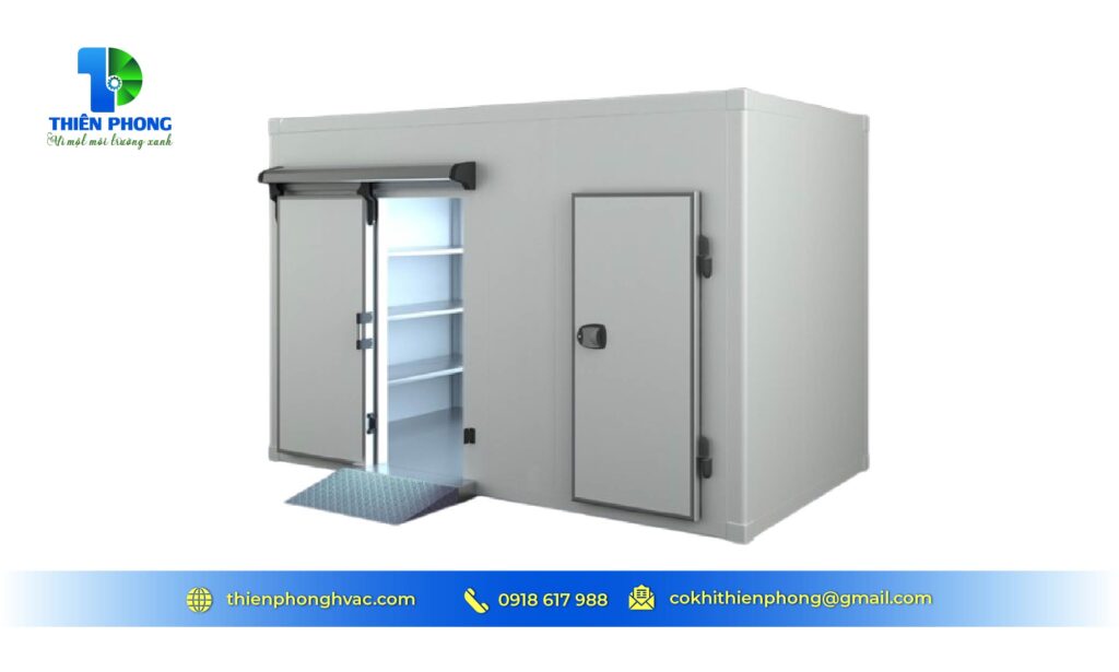 Mẫu kho lạnh mini được sử dụng trong các cửa hàng