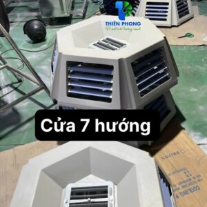 Miệng gió 7 hướng thổi cho hệ thống làm mát, máy làm mát