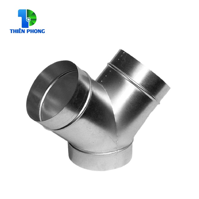 Chân rẻ tròn chữ Y phụ kiện ống gió Chân rẻ tròn chữ Y phụ kiện ống gió