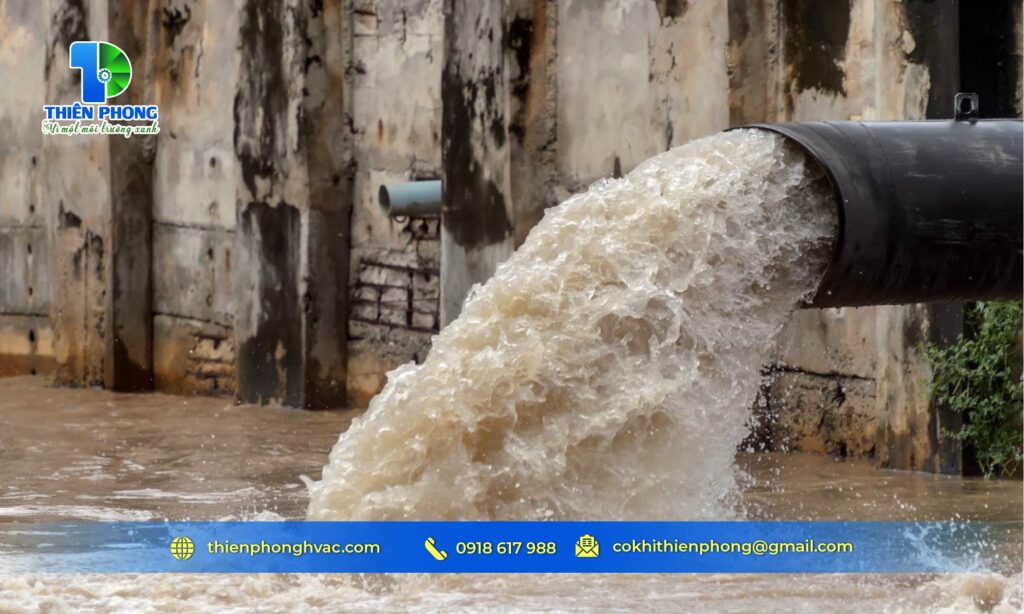 Nước thải khi thải ra môi trường